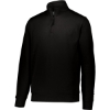 Custom Mens 60/40 Quarter-Zip Pullover Black