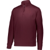 Custom Mens 60/40 Quarter-Zip Pullover Maroon