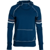 Custom Girls Spry Hooded Sweatshirt Navy/ White/ Carbon