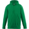 Custom Mens Wicking Fleece Hooded Sweatshirt Kelly
