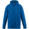 Custom Mens Wicking Fleece Hooded Sweatshirt Royal