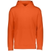 Custom Youth Wicking Fleece Hooded Sweatshirt Orange
