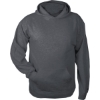 Custom Youth Fleece Hooded Sweatshirt Charcoal