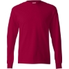 Custom Authentic Long Sleeve T-Shirt Deep Red