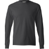 Custom Authentic Long Sleeve T-Shirt Smoke Grey