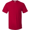 Custom Mens Authentic Pocket T-Shirt Deep Red