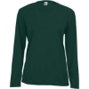 Custom Womens Performance Long Sleeve T-Shirt Forest