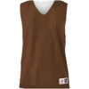Custom Mens Reversible Mesh Tank Brown/ White