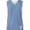 Custom Youth Reversible Mesh Tank Columbia Blue/ White