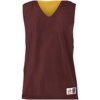 Custom Youth Reversible Mesh Tank Maroon/ Gold