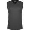 Custom Womens Sleeveless V-Neck T-Shirt Graphite