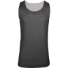 Custom Womens Reversible Mesh Tank Graphite/ White