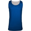 Custom Womens Reversible Mesh Tank Royal/ White