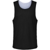 Custom Mens Reversible Mesh Tank Black/ White