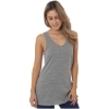 Custom Womens USA-Made Triblend Tank Top Tri Athletic Grey
