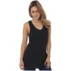 Custom Womens USA-Made Triblend Tank Top Tri Black