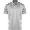 Custom Youth Utility Polo Silver