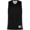 Custom Youth Crossover Reversible Jersey Black/ White
