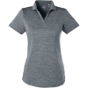 Custom Womens Icon Heather Polo Quiet Shade