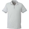 Custom Mens Cloudspun Monarch Polo High Rise Heather Navy Blazer