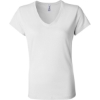 Custom Women’s Jersey V-Neck Tee White