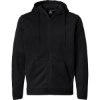 Custom Mens Armour Fleece Pro Hooded Full-Zip Black/ White