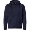 Custom Mens Armour Fleece Pro Hooded Full-Zip Midnight Navy/ White