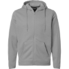 Custom Mens Armour Fleece Pro Hooded Full-Zip Mod Grey/ White