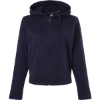 Custom Womens Armour Fleece Pro Hooded Full-Zip Midnight Navy/ White