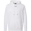 Custom Mens Team Icon Fleece Hooded Sweatshirt White/ Pitch Grey Medium Heather