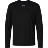 Custom Mens Team Vanish Long Sleeve T-Shirt Black/ White