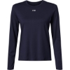 Custom Womens Team Vanish Long Sleeve T-Shirt Midnight Navy/ White
