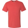 Custom Unisex Triblend T-Shirt Fiery Red Heather