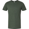 Custom Unisex Combed CVC T-Shirt Heather Forest
