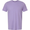 Custom Unisex Combed CVC T-Shirt Heather Lavender