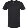 Custom Unisex Combed CVC T-Shirt Solid Black