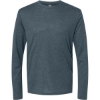 Custom Mens Triblend Long Sleeve T-Shirt Indigo