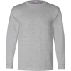 Custom Unisex USA-Made Long Sleeve T-Shirt Dark Ash