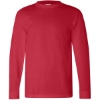 Custom Unisex USA-Made Long Sleeve T-Shirt Red