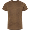 Custom Youth Fine Jersey Tee Brown Reptile