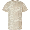 Custom Youth Fine Jersey Tee Natural Camo