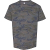 Custom Youth Fine Jersey Tee Vintage Camo
