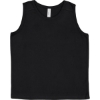 Custom Youth Fine Jersey Tank Black