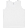 Custom Youth Fine Jersey Tank White