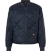 Custom Mens Diamond Quilted Jacket Dark Navy