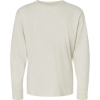 Custom Youth Fine Jersey Long Sleeve Tee Natural Heather