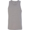 Custom Unisex CVC Tank Dark Heather Grey
