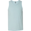 Custom Unisex CVC Tank Ice Blue