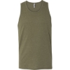 Custom Unisex CVC Tank Military Green