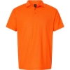 Custom Mens Pique Polo Deep Orange